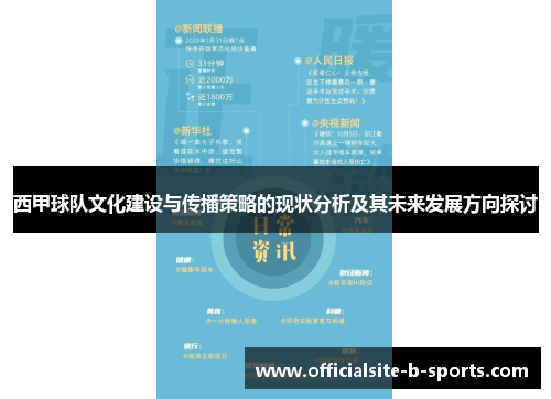 西甲球队文化建设与传播策略的现状分析及其未来发展方向探讨